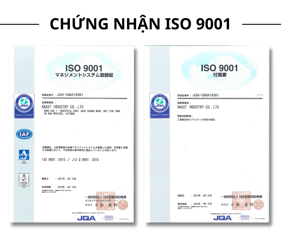 ISO 9001 STANDARD TRAINING AT HAAST VIETNAM